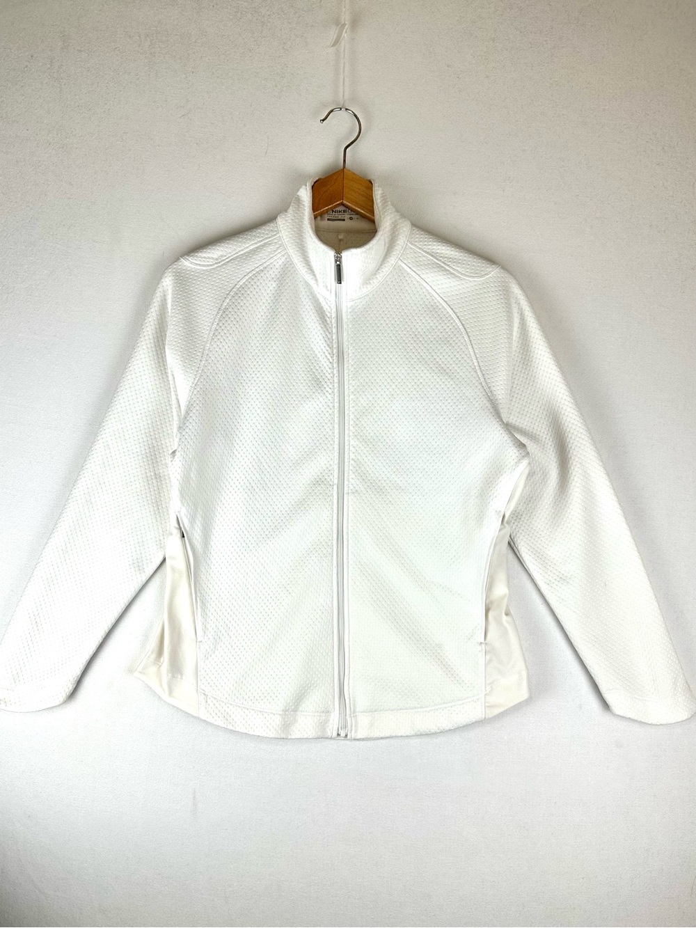 Nike Golf Therma Fit Full Zip Jacket White M Athleisure Activewear